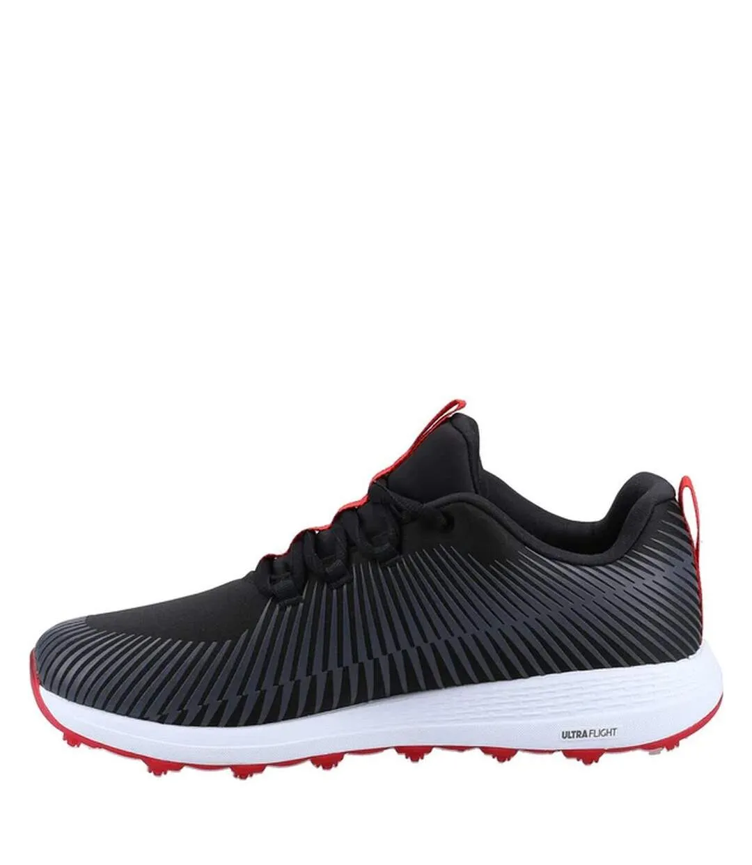 Mens go golf max sport trainers black/red Skechers