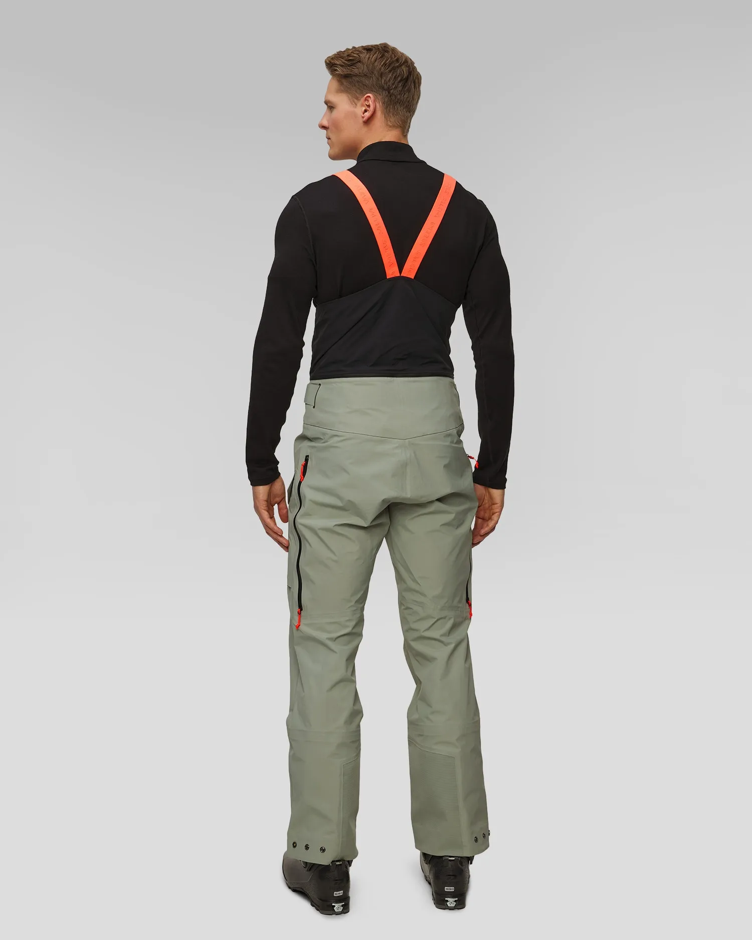 Men’s ski touring trousers with suspenders Salewa Sella Free 3L PTX 29116-5130