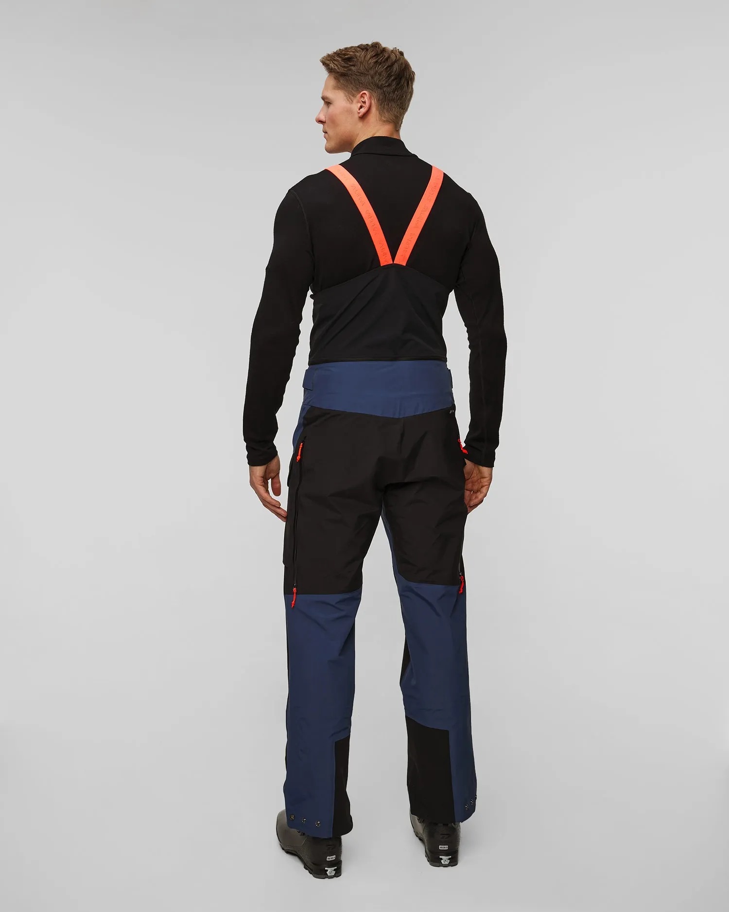 Men’s ski touring trousers with suspenders Salewa Sella Free 3L PTX 29116-8671