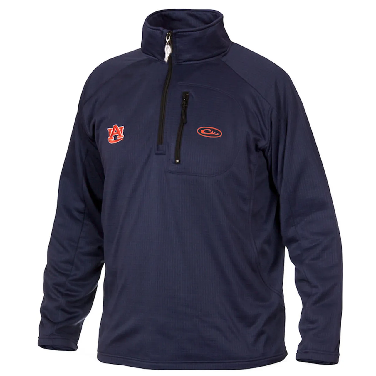 Men's Drake Auburn BreathLite Quarter Zip Pullover - Navy