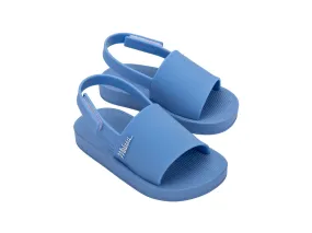 Mini Melissa Sun Sunset Blue Flat Sandals For Babies