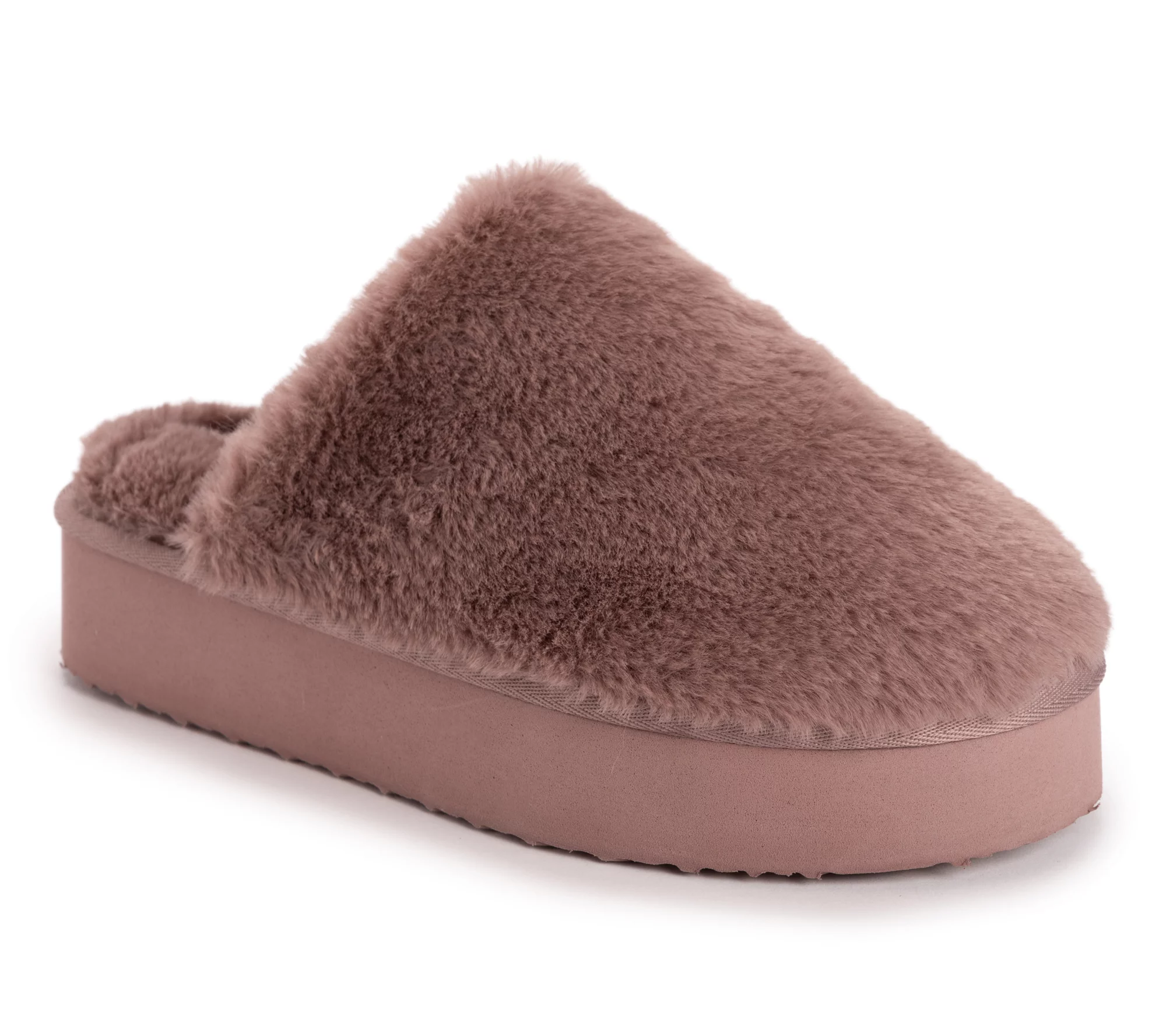 MUK LUKS Women's Emme Indoor/Outdoor Platform Slipper