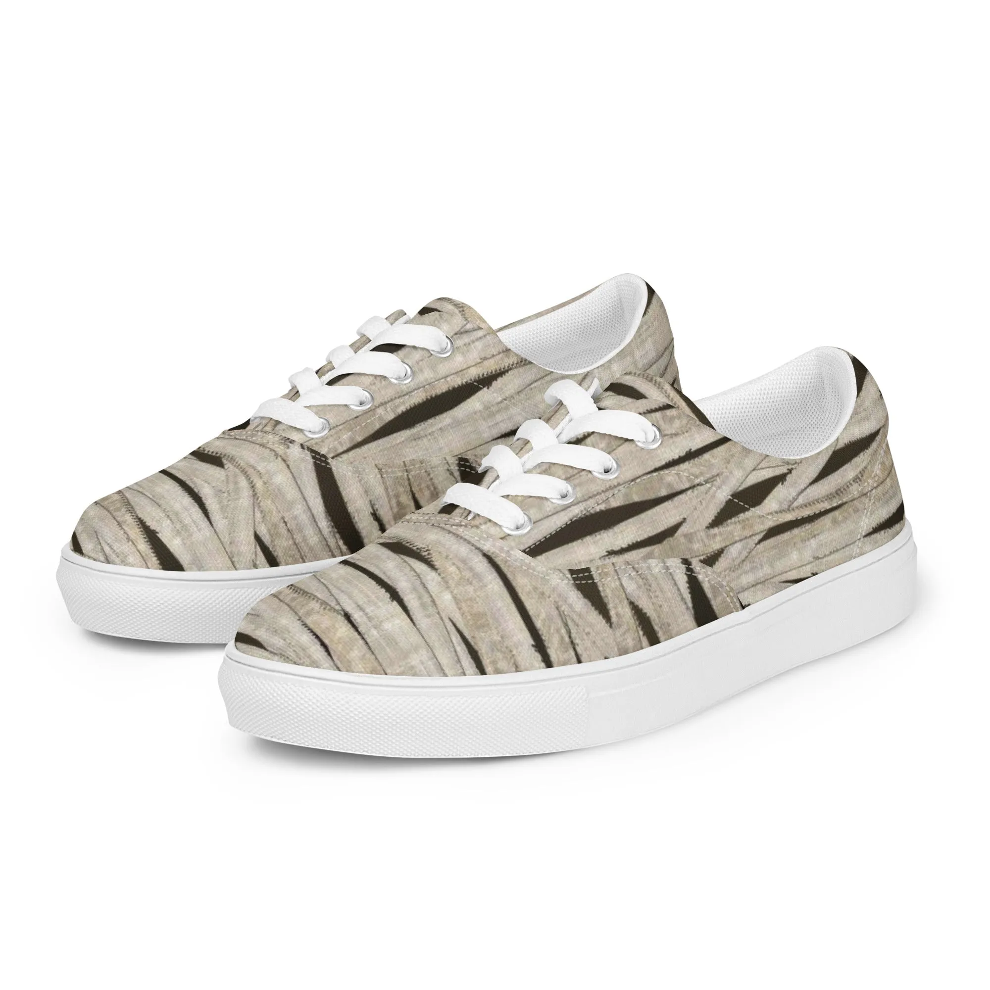 Mummy Wraps Women’s Lace-up Canvas Shoes