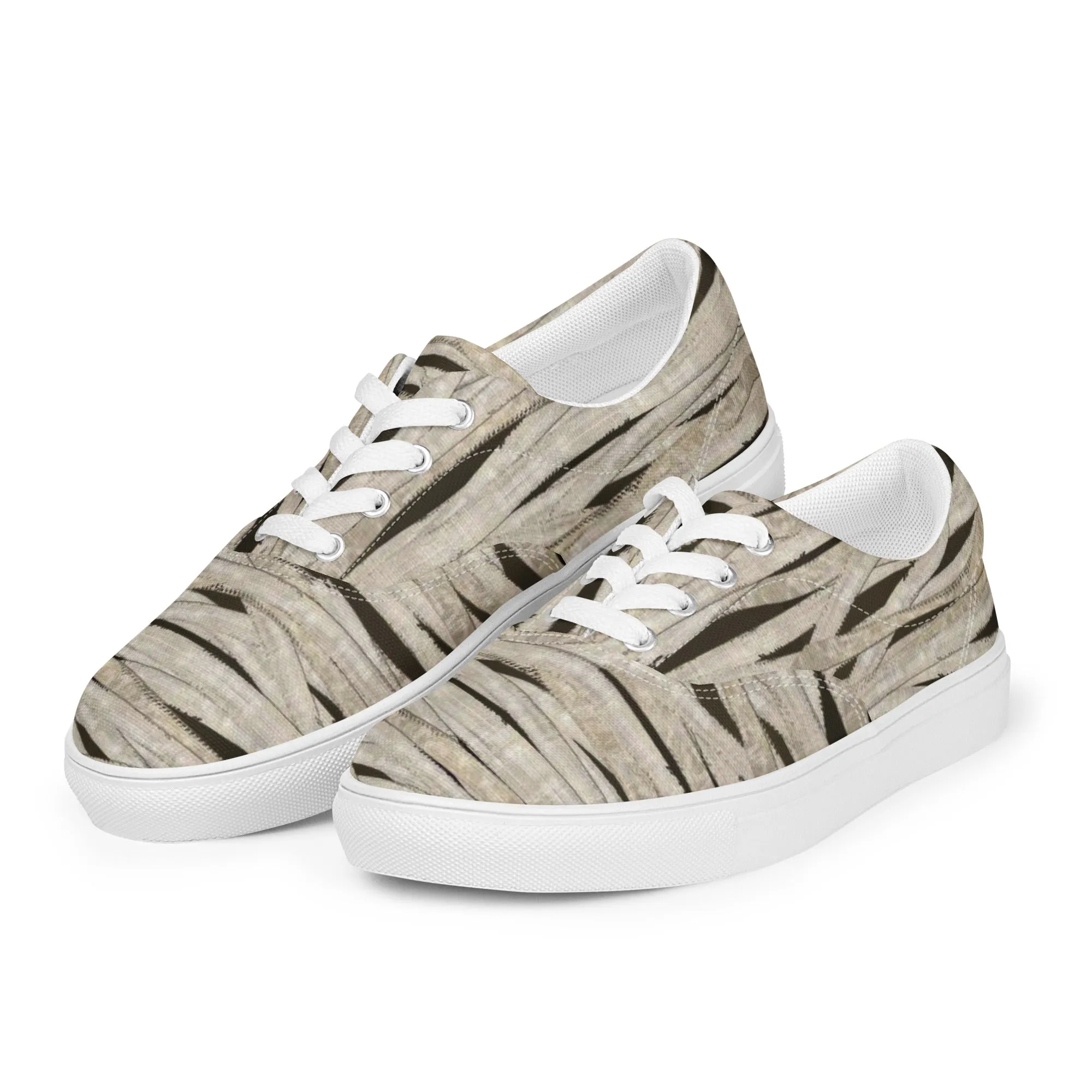 Mummy Wraps Women’s Lace-up Canvas Shoes