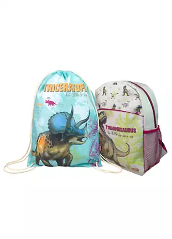 National History Museum Dinosaur Backpack & Trainers Bag | Kaleidoscope