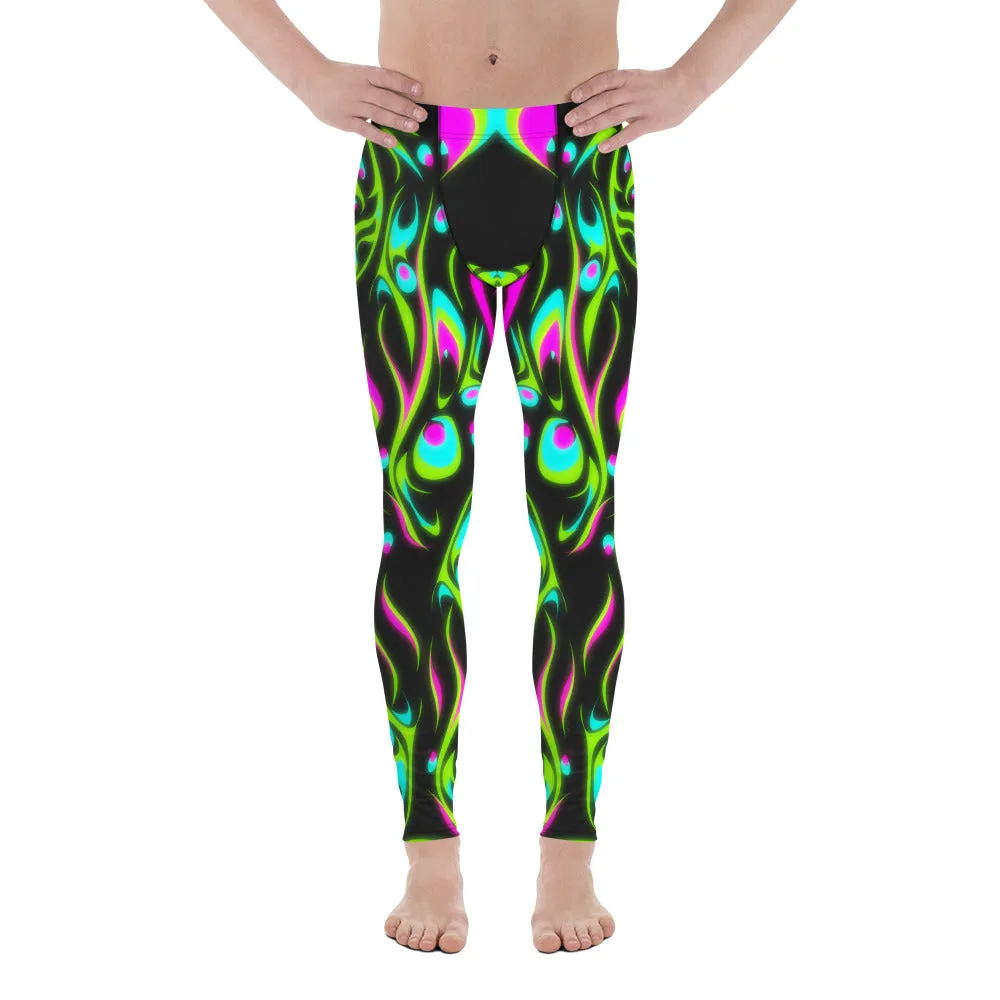 Neon Frenzy Men's Leggings