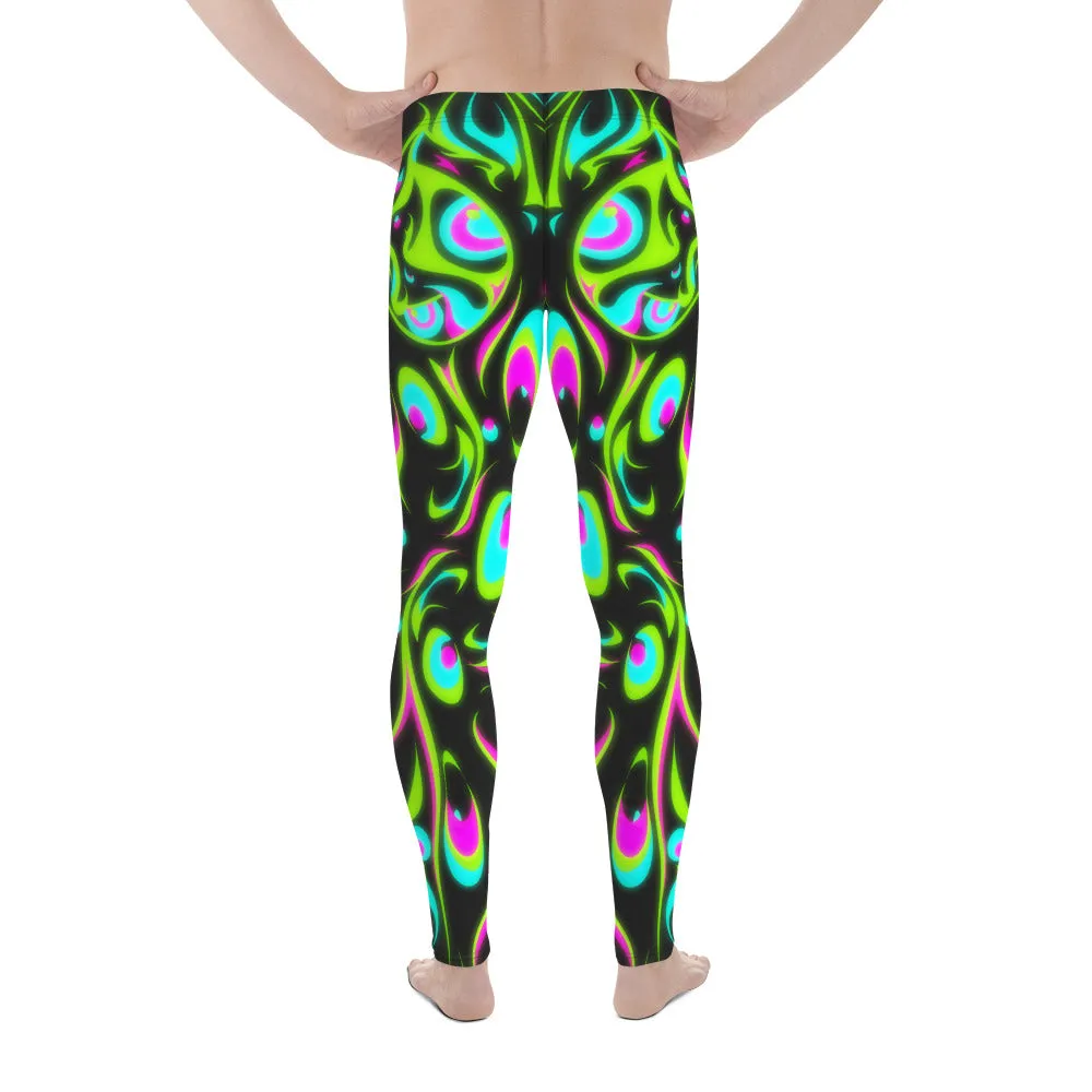 Neon Frenzy Men's Leggings