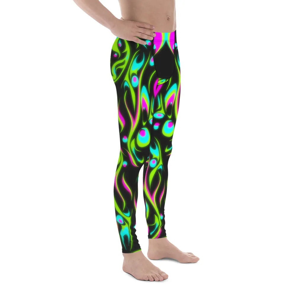 Neon Frenzy Men's Leggings