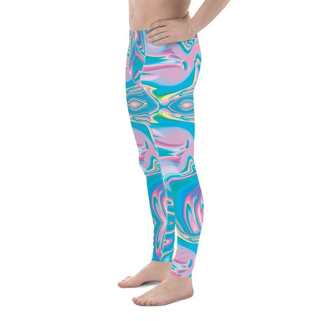 Neon Psychedelic Men's Leggings