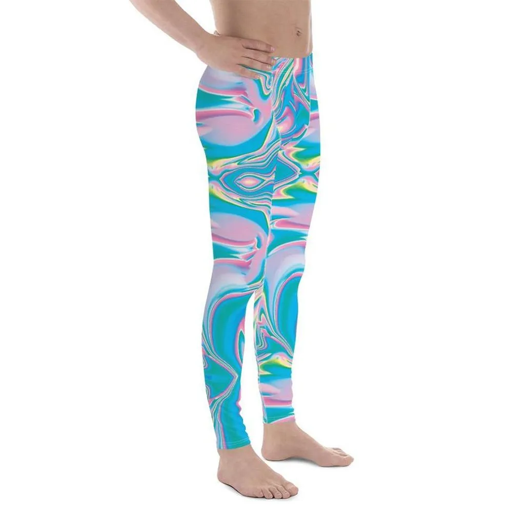 Neon Psychedelic Men's Leggings