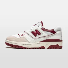 New Balance 550 Sea Salt Burgundy