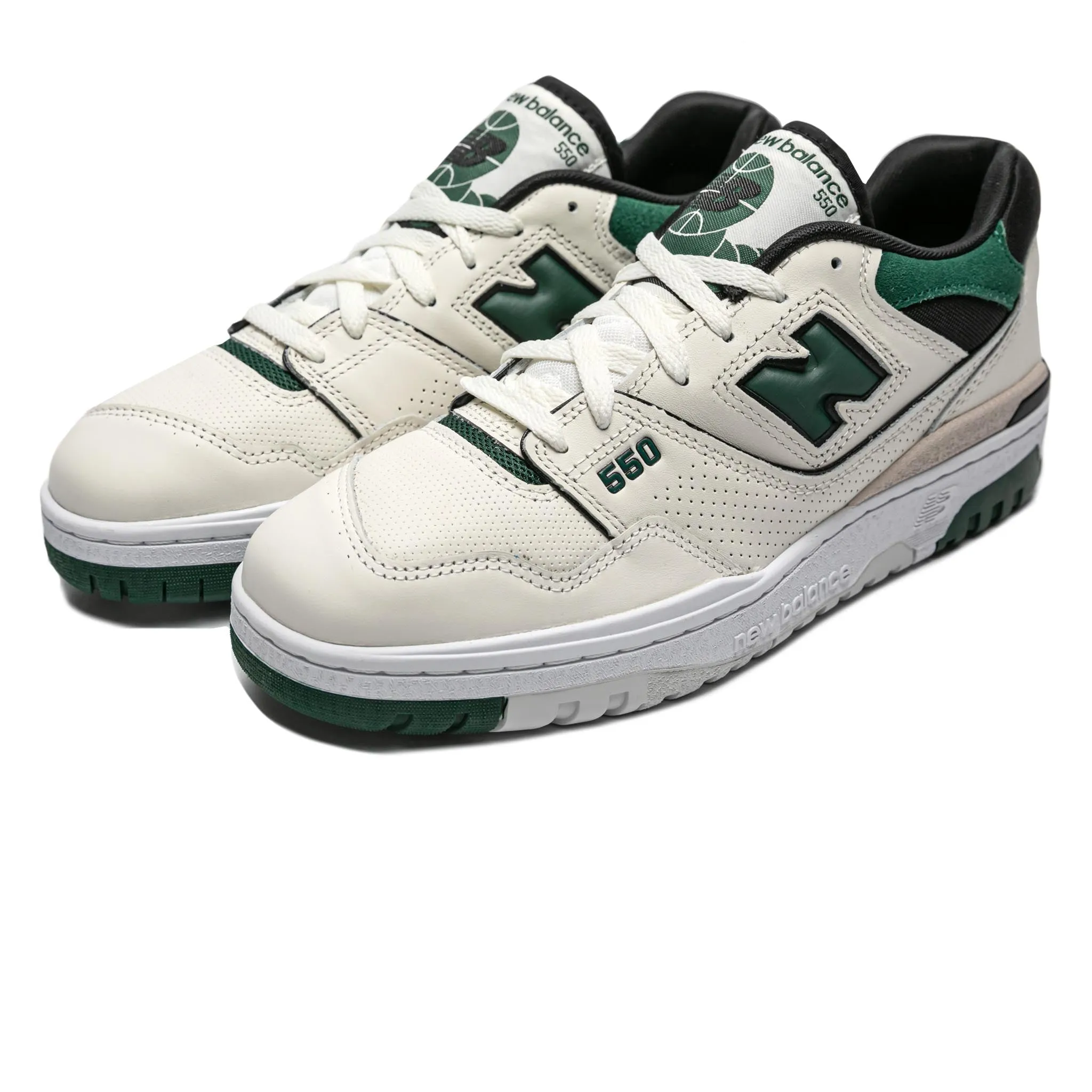 New Balance BB550VTC Sea Salt/Pine Green