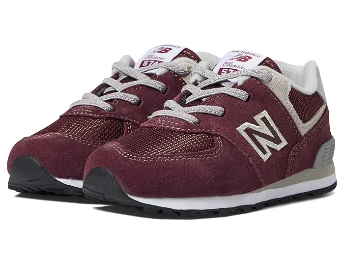 New Balance Kids 574 Bungee Lace (Infant/Toddler)