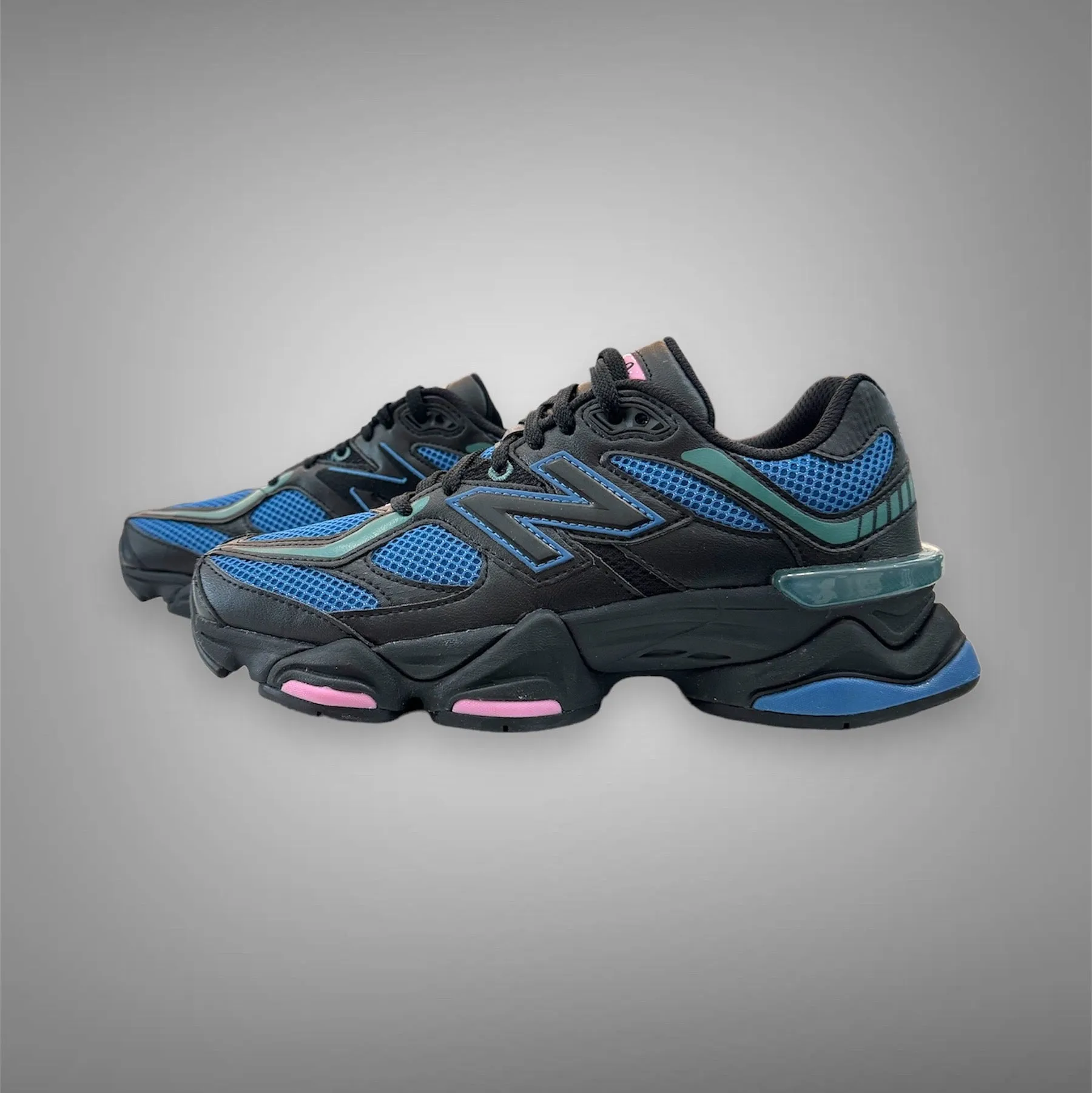 New Balance Men’s 9060AGC Black Blue Pink