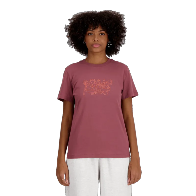 New Balance Women's Sport Floral T-Shirt