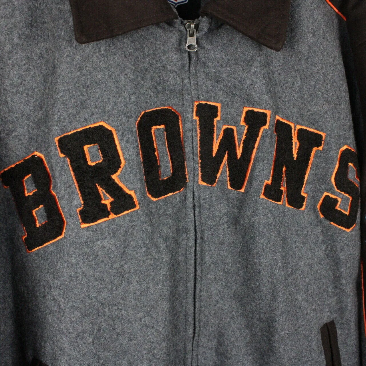 NFL 00s' Cleveland BROWNS Jacket | Medium