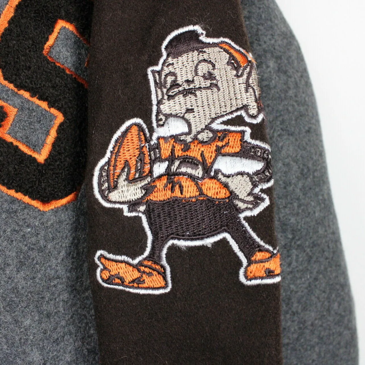 NFL 00s' Cleveland BROWNS Jacket | Medium