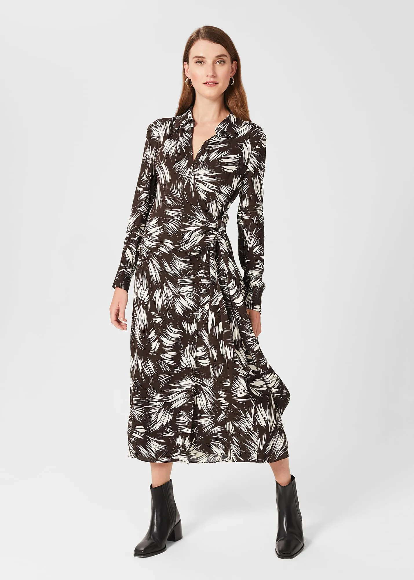 Nieve Printed Dress 