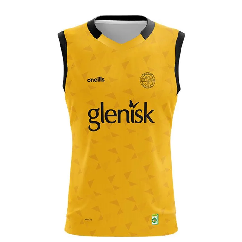 Offaly GAA Hurling Kids' Training Vest Amber