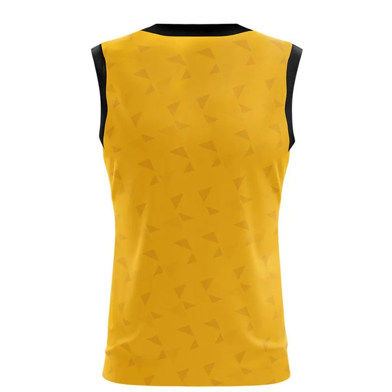 Offaly GAA Hurling Kids' Training Vest Amber