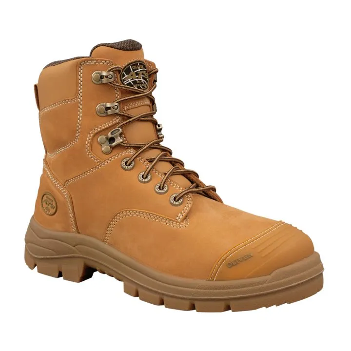 Oliver 55-332Z Zip Sided 150mm Boot Wheat