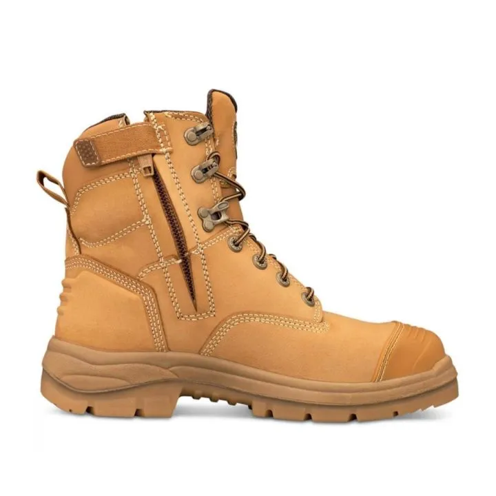 Oliver 55-332Z Zip Sided 150mm Boot Wheat