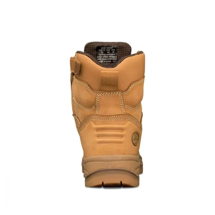 Oliver 55-332Z Zip Sided 150mm Boot Wheat