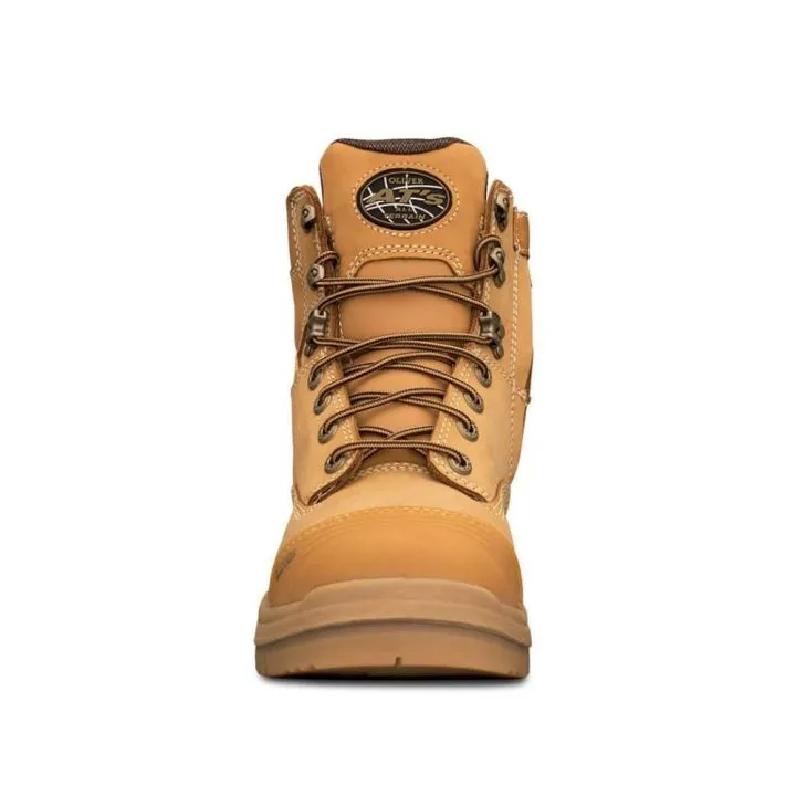 Oliver 55-332Z Zip Sided 150mm Boot Wheat