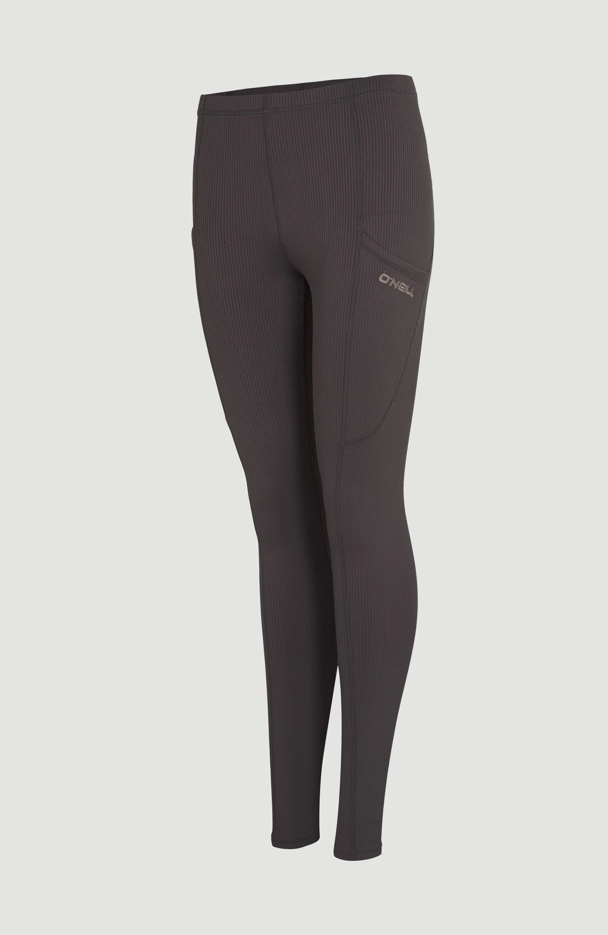 O'Neill TRVLR Series Ribbed Leggings | Raven