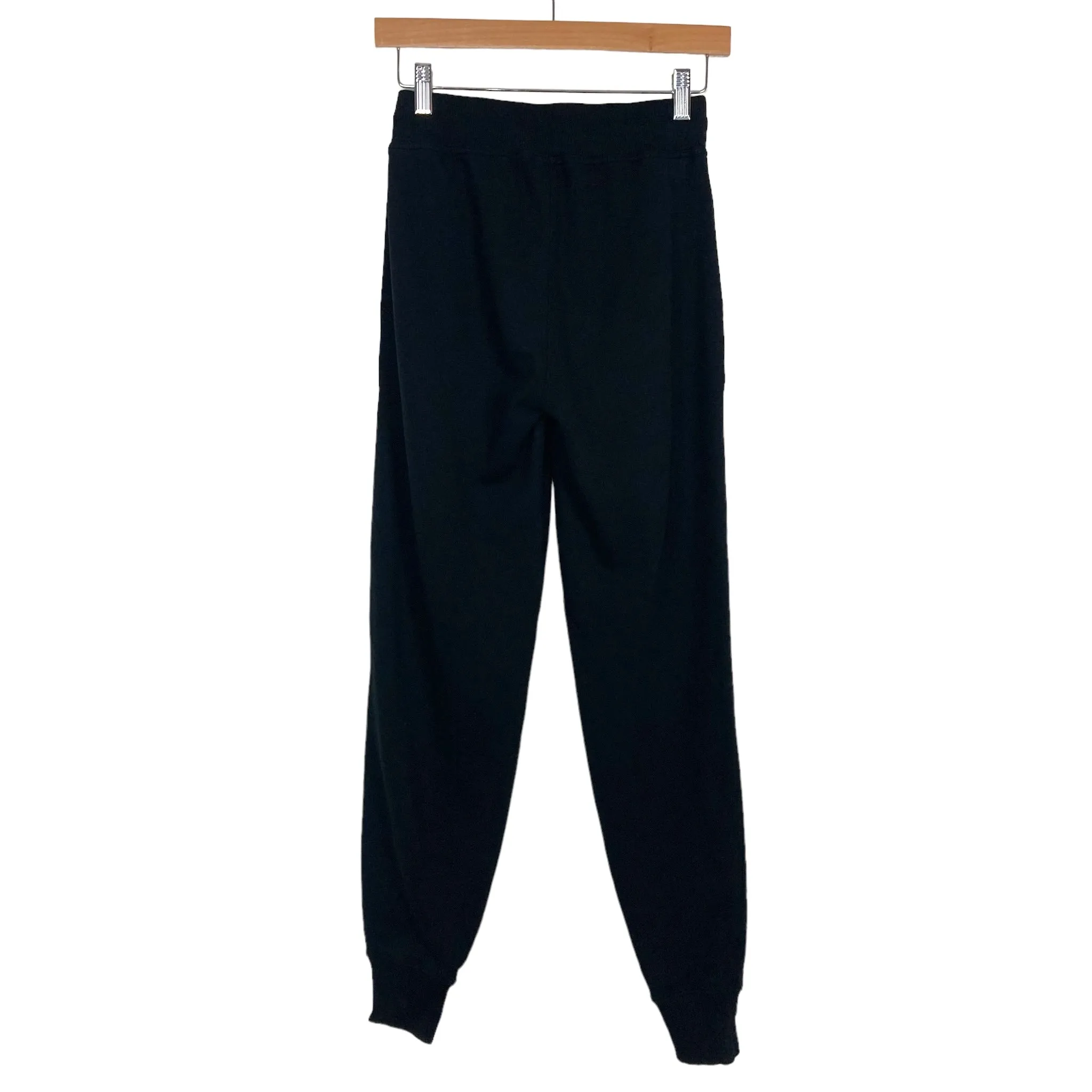 OUTDOOR VOICES BLACK SOFT COTTON JOGGERS NWT- SIZE XS ( ONLINE, INSEAM 30)