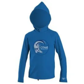 O'Neill Toddler Premium Skins Rash Hoodie Blue - 2018