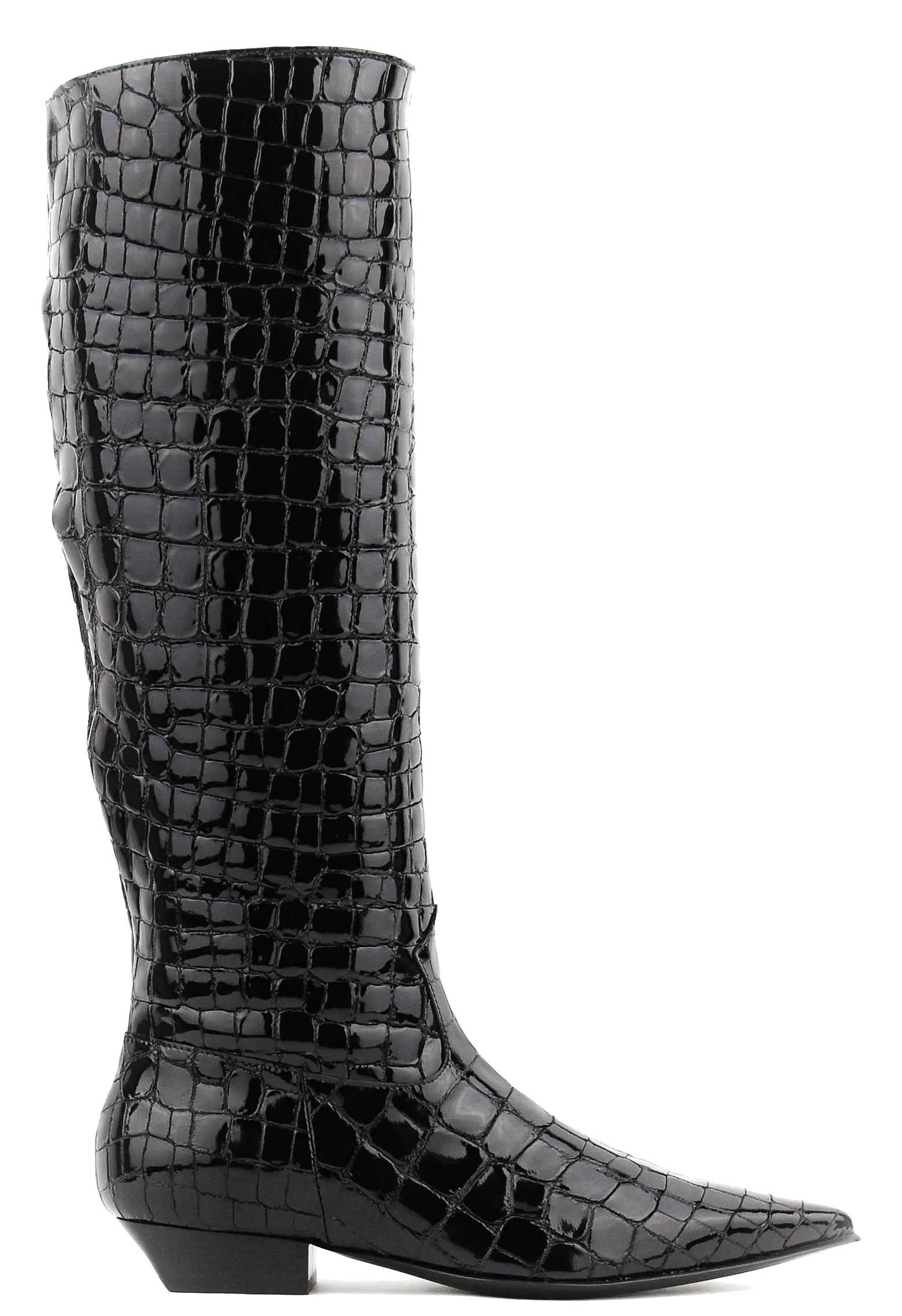 PAUL WARMER/GR  PAULWARMER LAUREN CROC PATENT BOOT