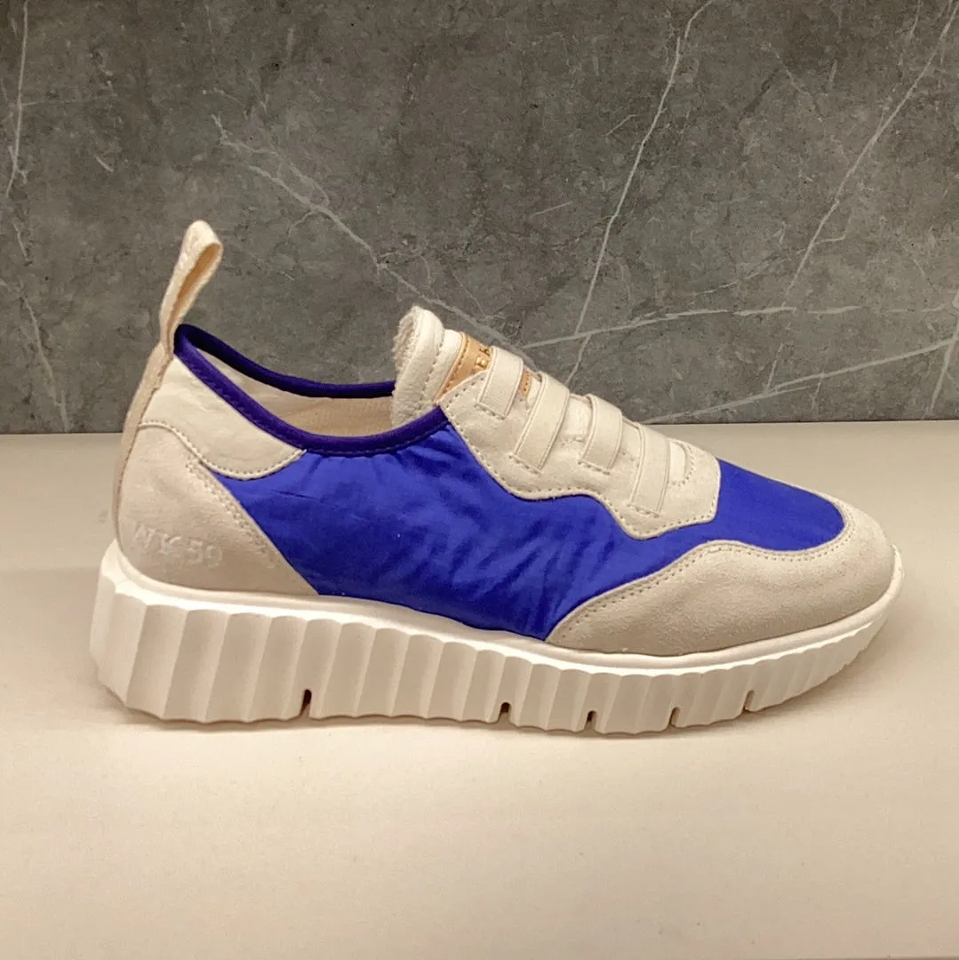 PEDRO MIRALLES | SNEAKERS MUJER | CONCORDIA 11080 RIPSTOP FRANCIA VELOUR OFF | AZUL