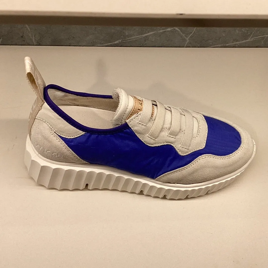 PEDRO MIRALLES | SNEAKERS MUJER | CONCORDIA 11080 RIPSTOP FRANCIA VELOUR OFF | AZUL