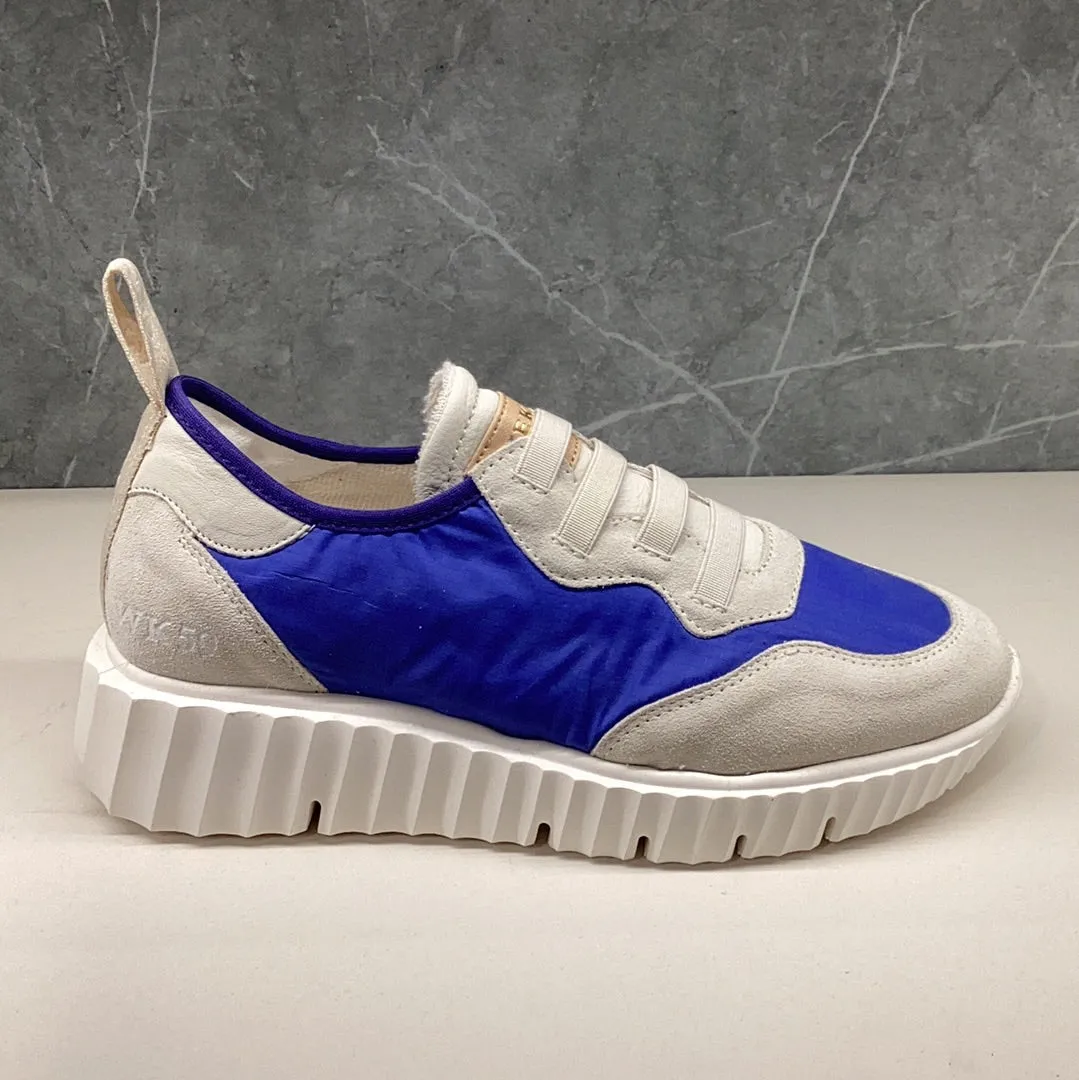 PEDRO MIRALLES | SNEAKERS MUJER | CONCORDIA 11080 RIPSTOP FRANCIA VELOUR OFF | AZUL