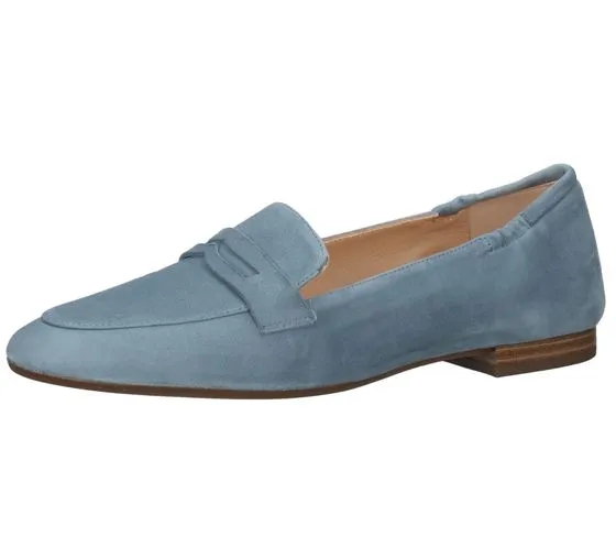 PETER KAISER Damen Echtleder-Slipper Loafer Sommer-Schuhe Schlupf-Schuhe 44103-038 Blau