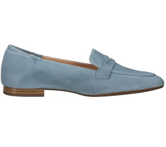 PETER KAISER Damen Echtleder-Slipper Loafer Sommer-Schuhe Schlupf-Schuhe 44103-038 Blau