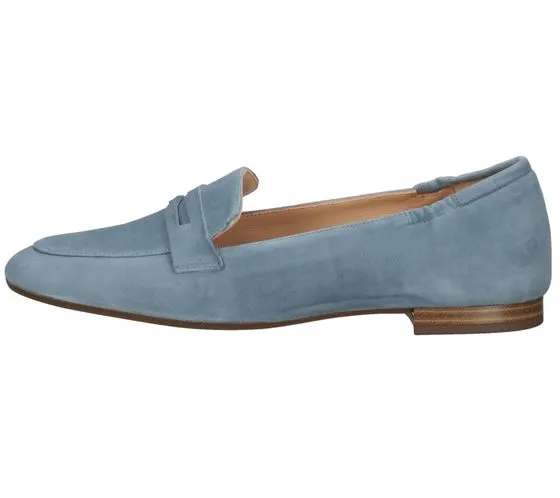 PETER KAISER Damen Echtleder-Slipper Loafer Sommer-Schuhe Schlupf-Schuhe 44103-038 Blau