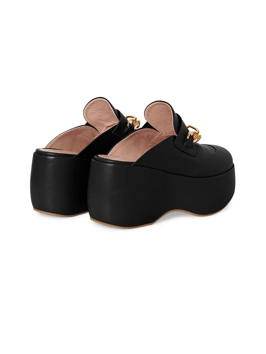 Platform Clog Loafer