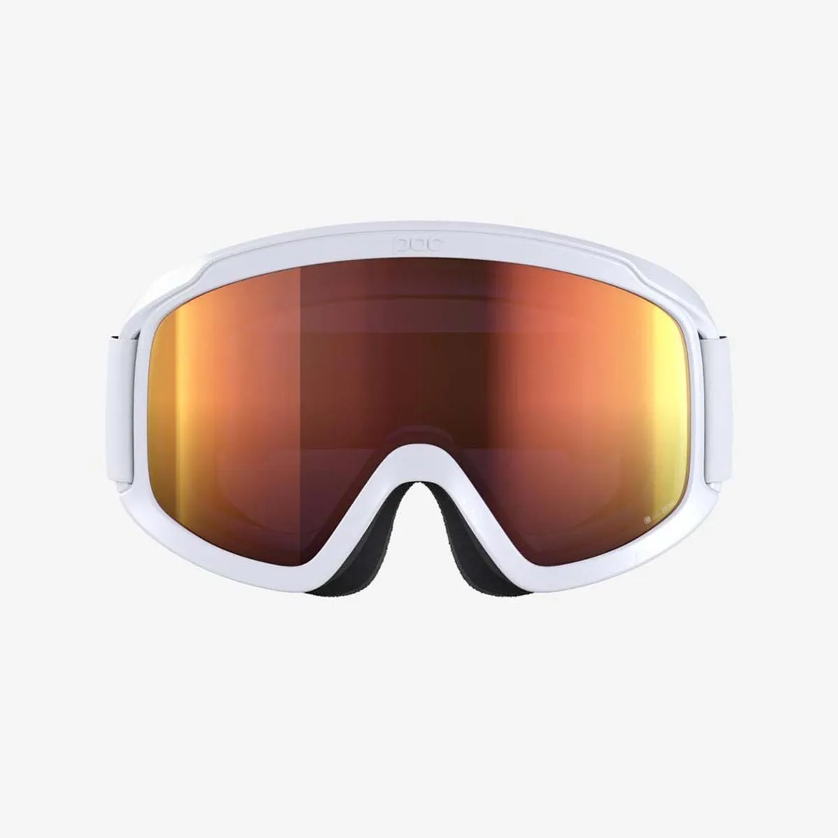 POC Opsin Clarity Goggles Spektris Orange Lens - Hydrogen White Frame