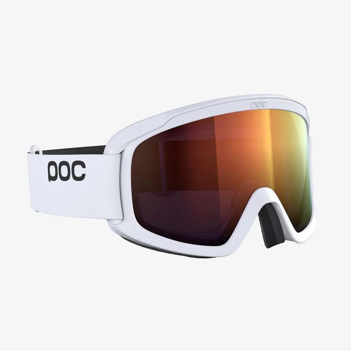 POC Opsin Clarity Goggles Spektris Orange Lens - Hydrogen White Frame