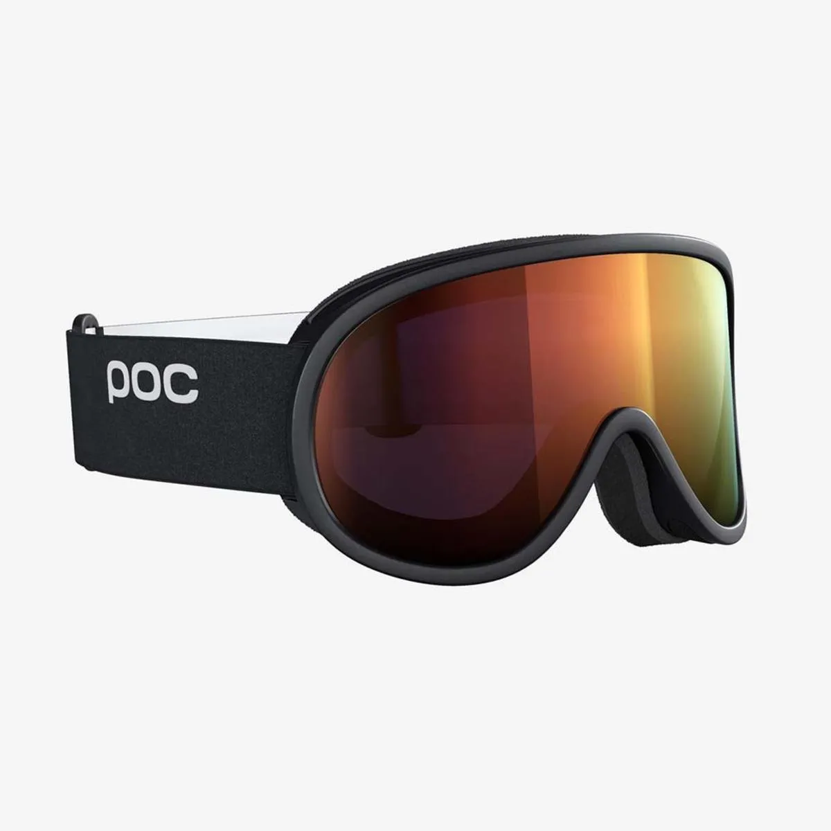 POC Retina Clarity Goggles Spektris Orange Lens - Uranium Black Frame