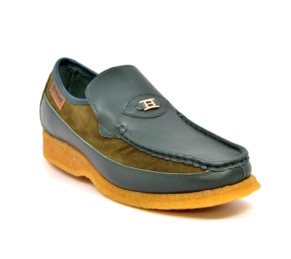 Power 1 Hand Crafted Leather Shoes with Leather Inner Lining - Power 1 by British Collection