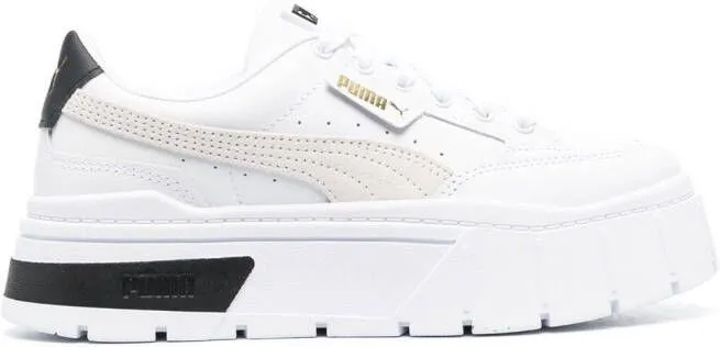 PUMA chunky lace-up sneakers White