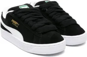 Puma Kids XL suede sneakers Black