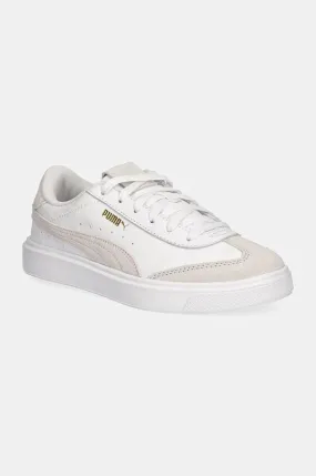 Puma leather sneakers Lajla T-toe white color 397734