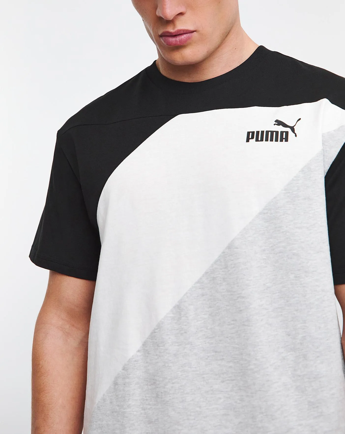 PUMA POWER Colourblock T-Shirt