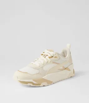 PUMA Trinity Warm White Alpine Snow Leather Sneakers