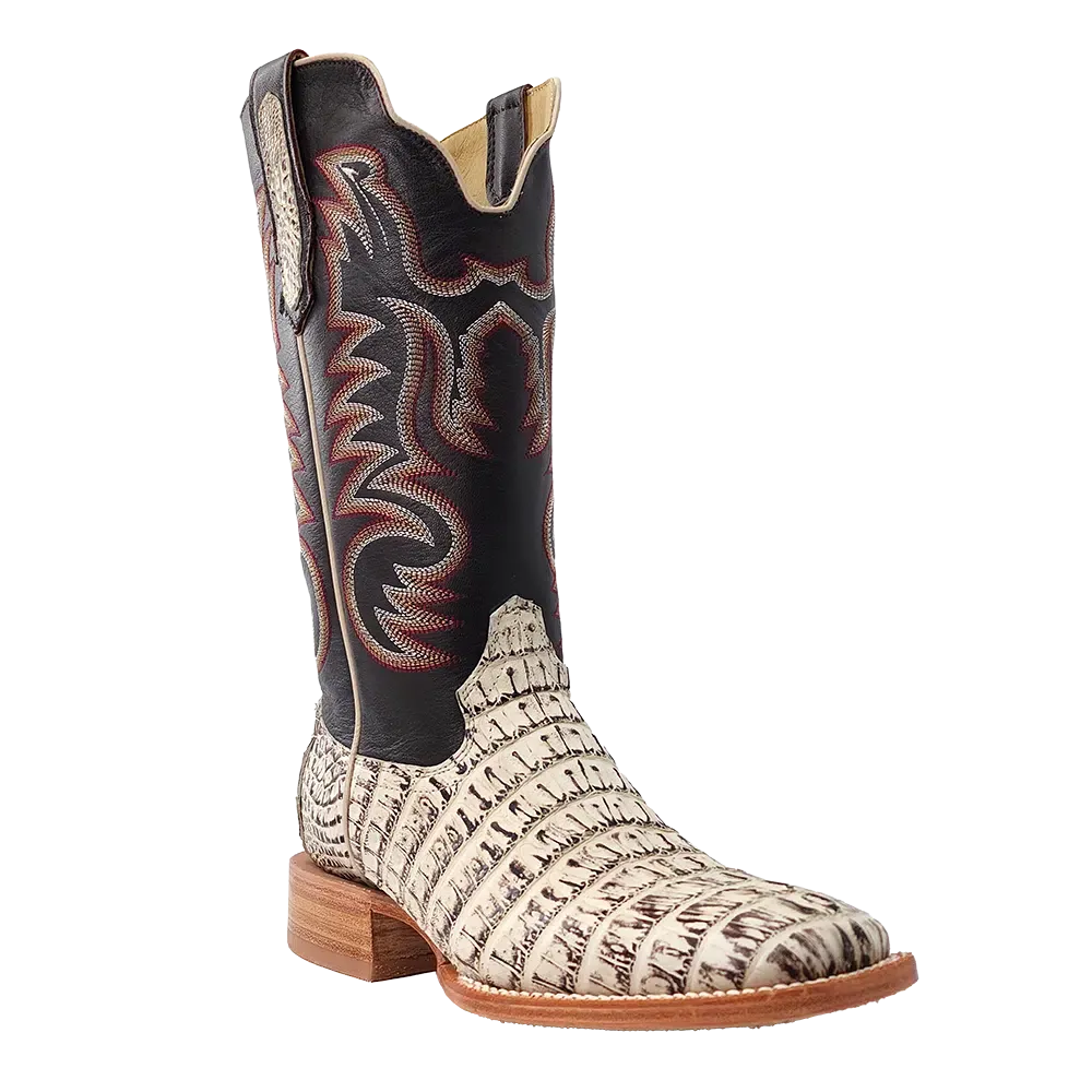 R. Watson Men’s Orix Hornback Caiman Tail Boot