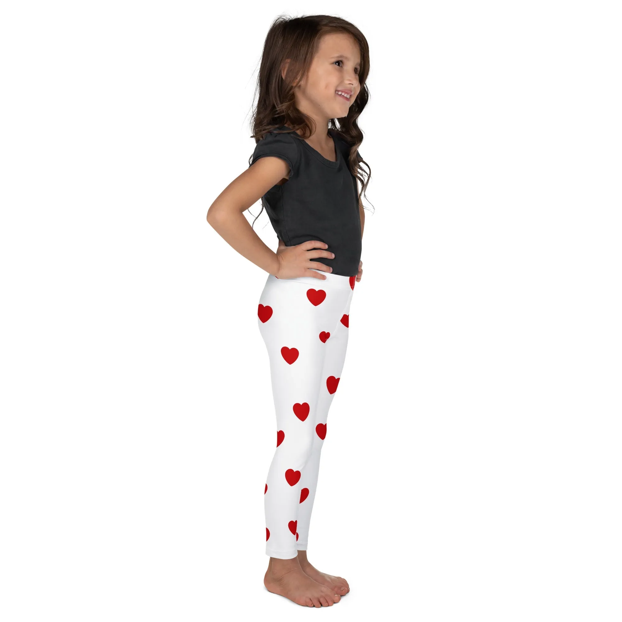 Red Hearts Kid's Leggings